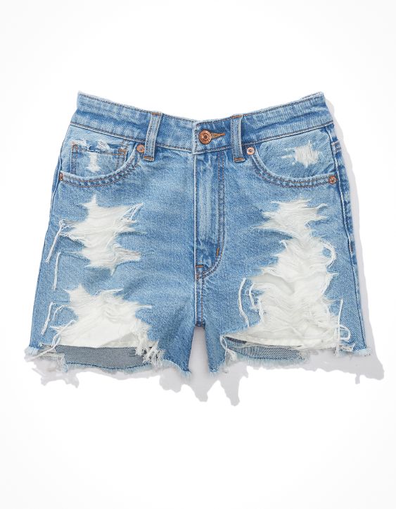 Denim Mom Shorts