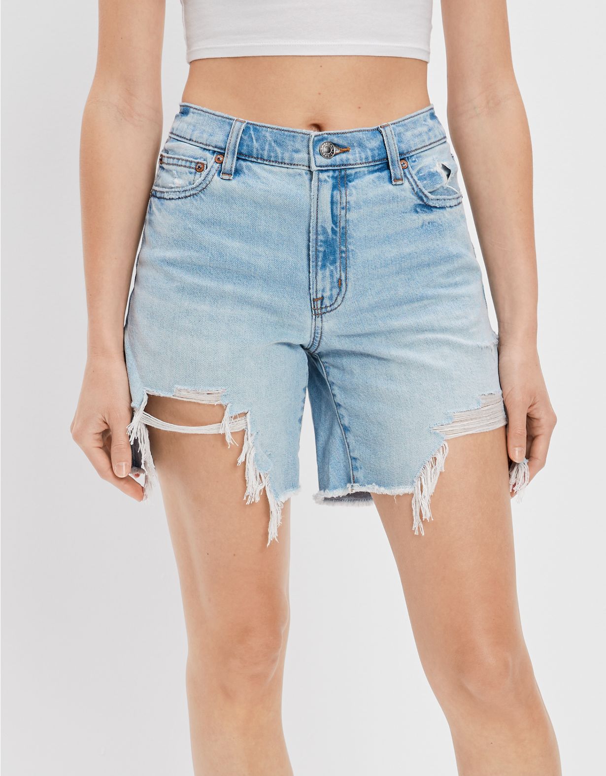 Denim '90s Boyfriend Bermuda Short
