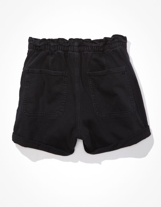 Drape Denim Highest Waist Short