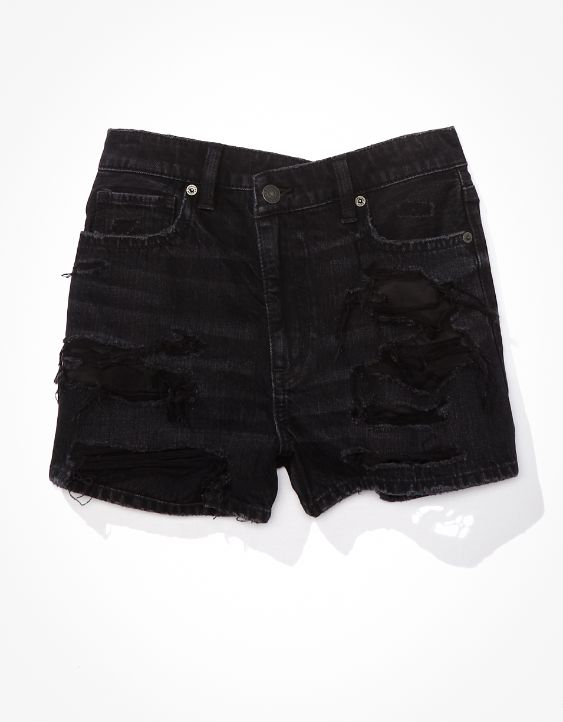 Denim Mom Short