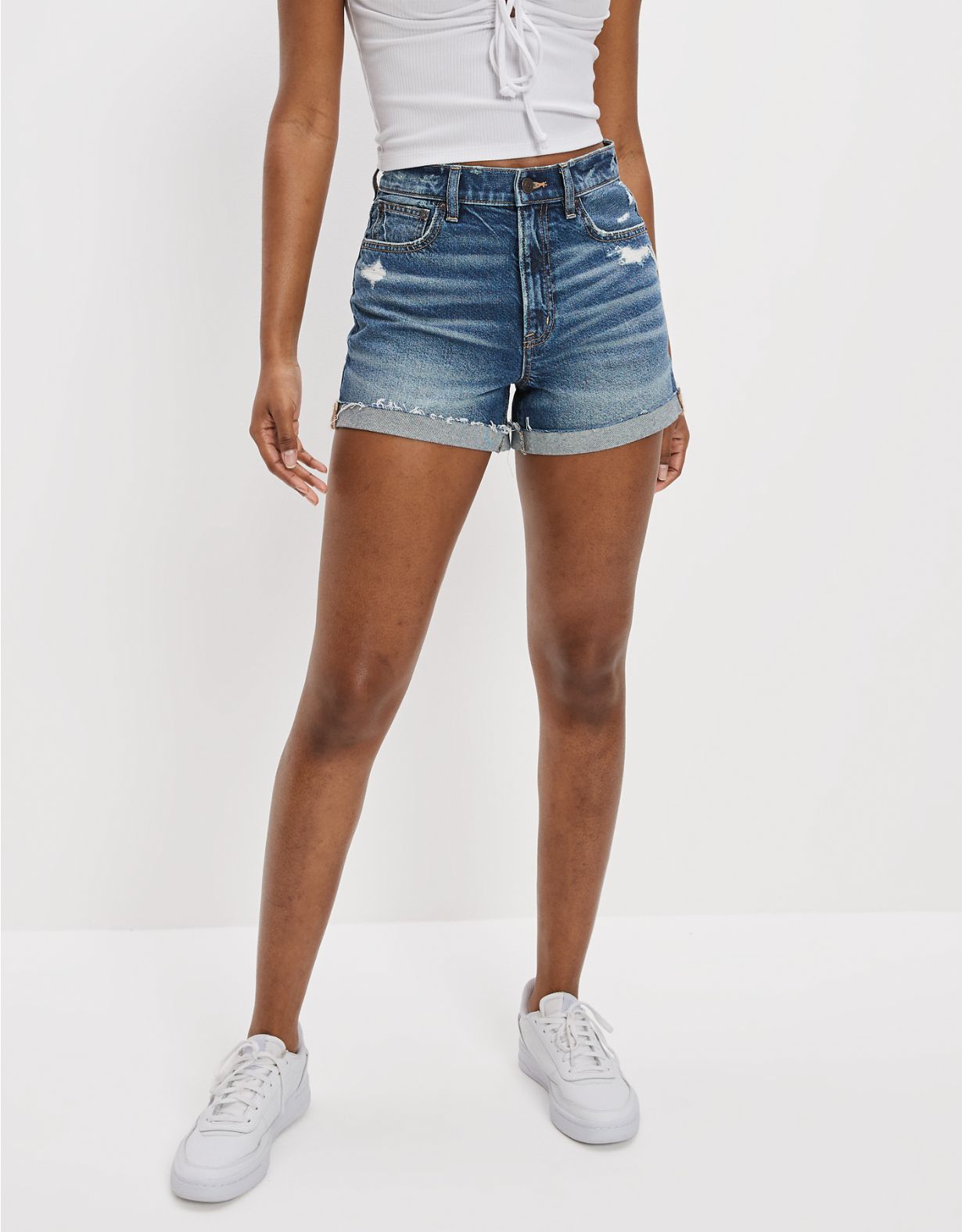Denim Highest Waist '90s Boyfriend Short