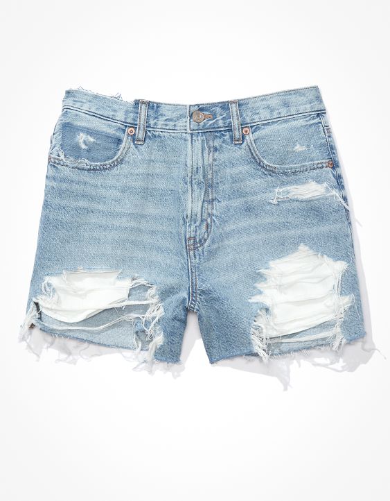 Drape Denim Highest Waist Short