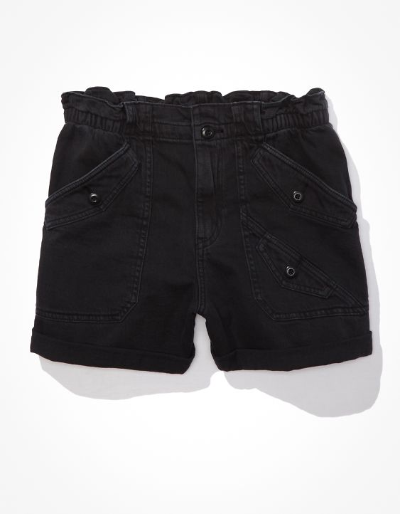 Drape Denim Highest Waist Short